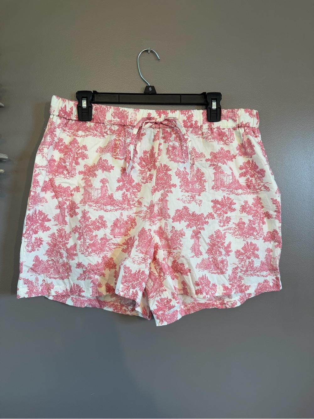 Cece Pull on Print Cotton Shorts